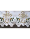 Embroidered altar cloth - Eucharistic pattern (135)