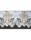 Embroidered altar cloth - Eucharistic pattern (135)
