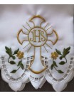 Embroidered altar cloth - Eucharistic pattern (135)