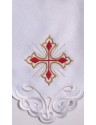 Nappe d'autel brodée - motif eucharistique (136)