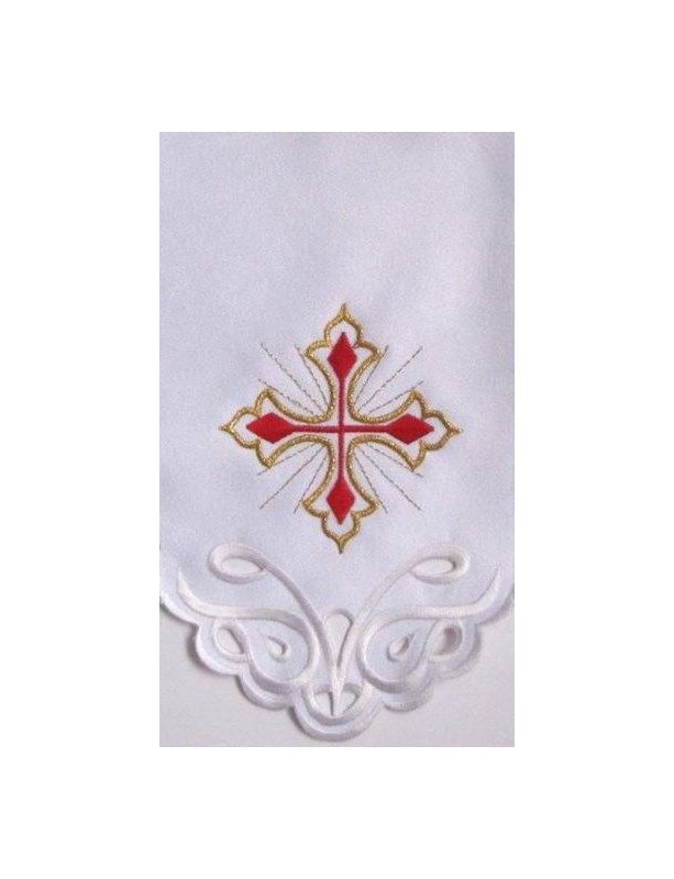 Haftowany obrus ołtarzowy - wzór eucharystyczny