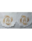 Embroidered altar cloth - Eucharistic pattern (138)