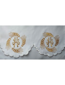 Embroidered altar cloth - Eucharistic pattern (138)