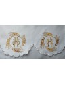 Embroidered altar cloth - Eucharistic pattern (138)