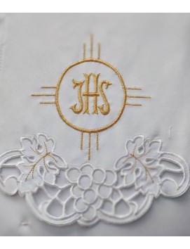 Embroidered altar cloth - Eucharistic pattern (139)