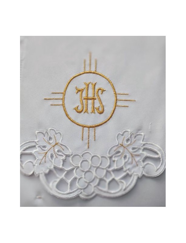Embroidered altar cloth - Eucharistic pattern (139)