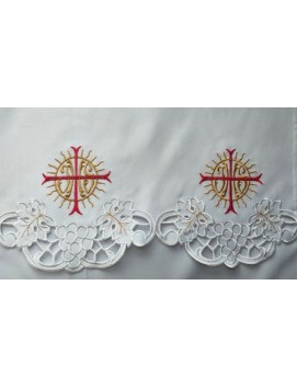 Vyšitá oltářní utěrka – eucharistický vzor