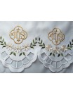 Embroidered altar cloth - Eucharistic pattern (143)