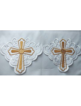 Embroidered altar cloth - Eucharistic pattern (145)