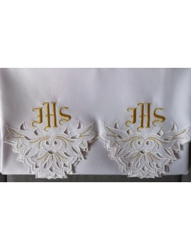 Embroidered altar cloth - Eucharistic pattern (151)