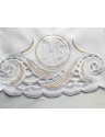 Nappe d'autel brodée - motif eucharistique (152)