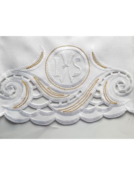 Embroidered altar cloth - Eucharistic pattern (152)