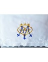 Paño de altar bordado - motivo mariano (166)