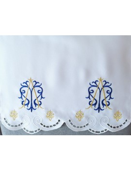 Embroidered altar cloth - Marian pattern (168)