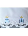 Embroidered altar cloth - Marian pattern (171)