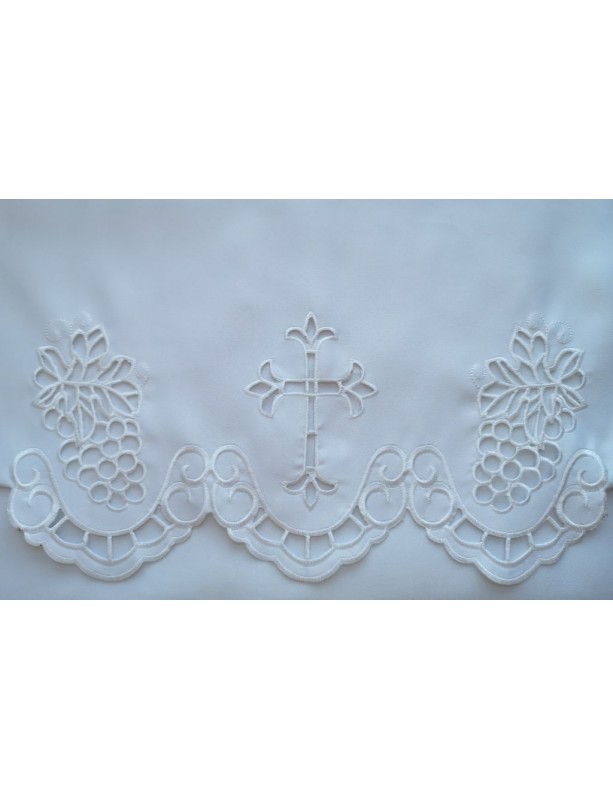 Embroidered altar cloth - Eucharistic pattern (176)