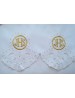 Besticktes Altartuch - eucharistisches Muster