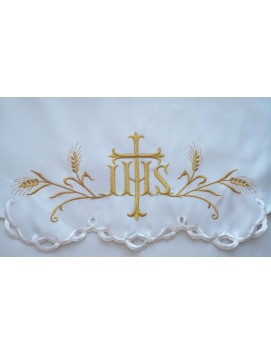 Embroidered altar cloth - Eucharistic pattern (179)