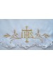Embroidered altar cloth - Eucharistic pattern