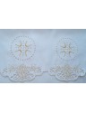Haftowany obrus ołtarzowy - wzór eucharystyczny (184)