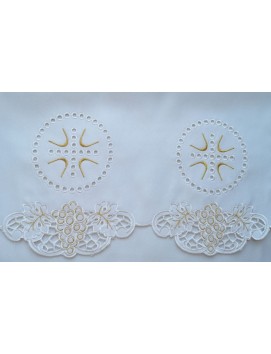 Besticktes Altartuch - eucharistisches Muster (184)