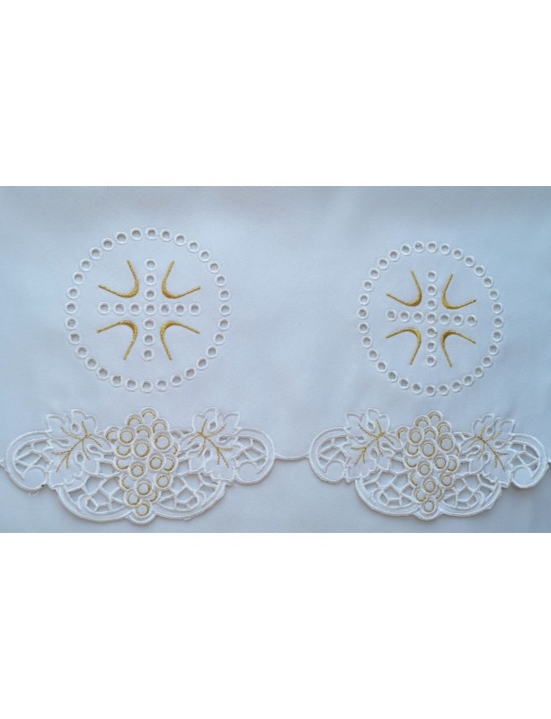 Embroidered altar cloth - Eucharistic pattern (184)