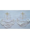 Embroidered altar cloth - Eucharistic pattern (185)
