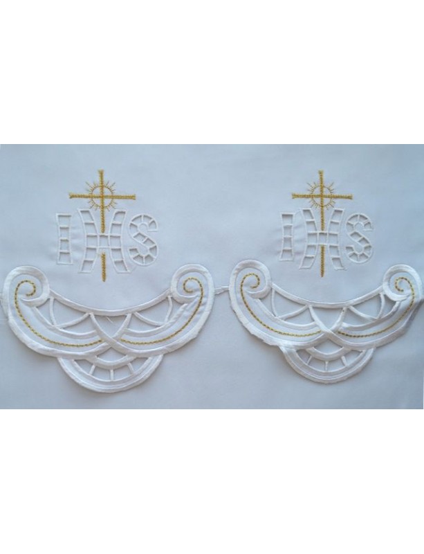 Embroidered altar cloth - Eucharistic pattern (185)