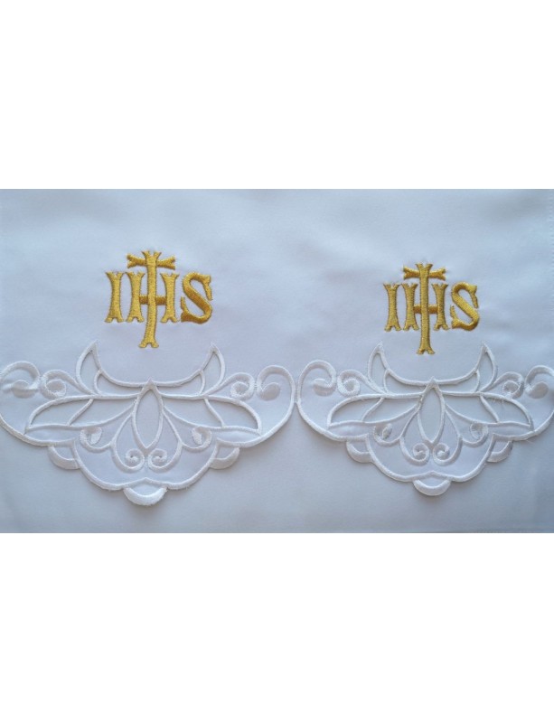 Mantel de altar bordado - motivo eucarístico