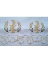 Vyšitý oltářní ubrus - eucharistický motiv (188)