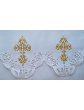 Embroidered altar cloth - Eucharistic pattern (190)
