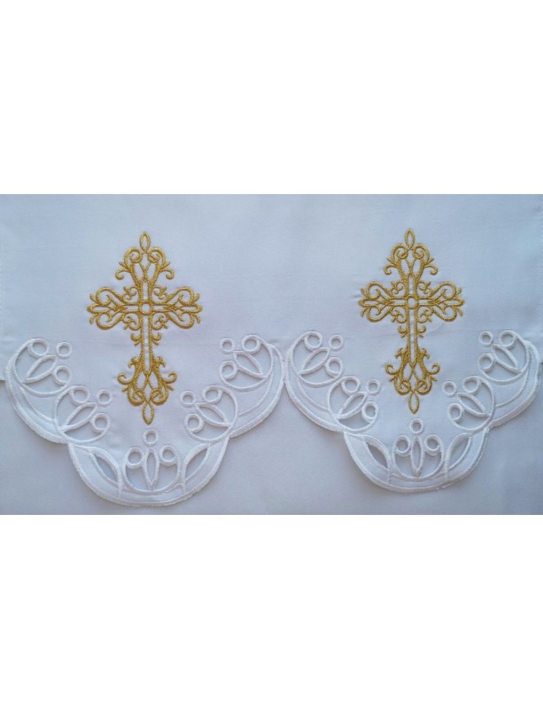 Embroidered altar cloth - Eucharistic pattern (190)