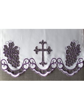Embroidered altar cloth - Eucharistic pattern (196)
