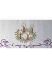 Embroidered altar cloth - advent pattern (198)