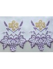 Embroidered altar cloth - Eucharistic pattern (199)