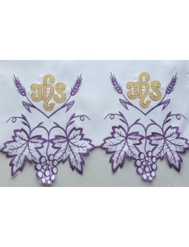 Embroidered altar cloth - Eucharistic pattern (199)