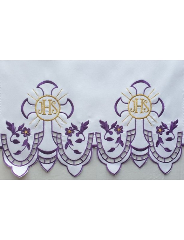 Embroidered altar cloth - Eucharistic pattern (201)