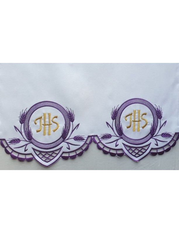Embroidered altar cloth - Eucharistic pattern (203)