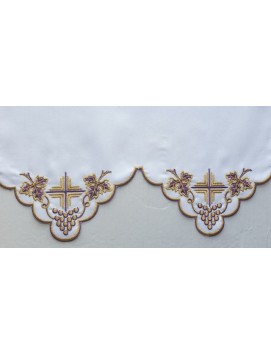 Embroidered altar cloth - Eucharistic pattern (204)
