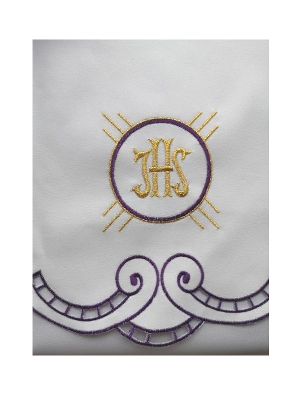 Embroidered altar cloth - Eucharistic pattern (209)