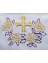 Embroidered altar cloth - Eucharistic pattern (210)