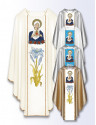 Chasuble mariale Cœur de Marie