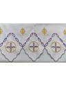 Embroidered altar cloth - Eucharistic pattern (212)