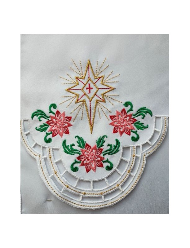 Weihnachtstischdecke Stern von Bethlehem, Farbe
