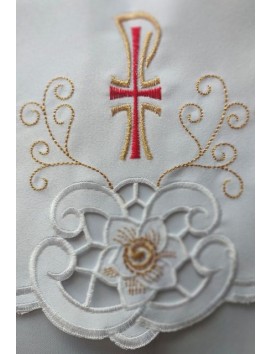 Embroidered altar cloth - Eucharistic pattern (220)