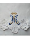 Embroidered altar cloth - Marian pattern (222)