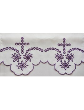 Vyšívaná oltárska rúša - eucharistický motív