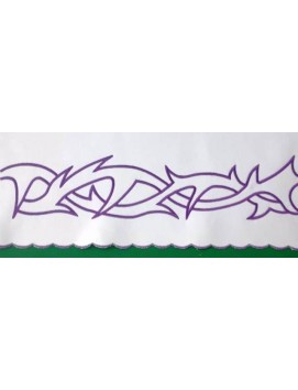 Obrus wielkopostny - wzór eucharystyczny