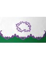 Lenten tablecloth - Eucharistic pattern (231)