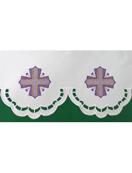 Tischdecke für die Fastenzeit - Eucharistisches Muster